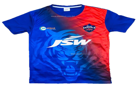 delhi capitals jersey