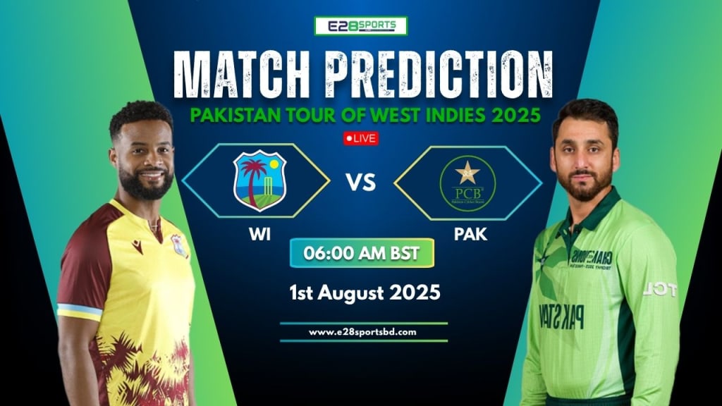 West Indies vs Pakistan T20 Match Today Key Players and Team Lineups Preview