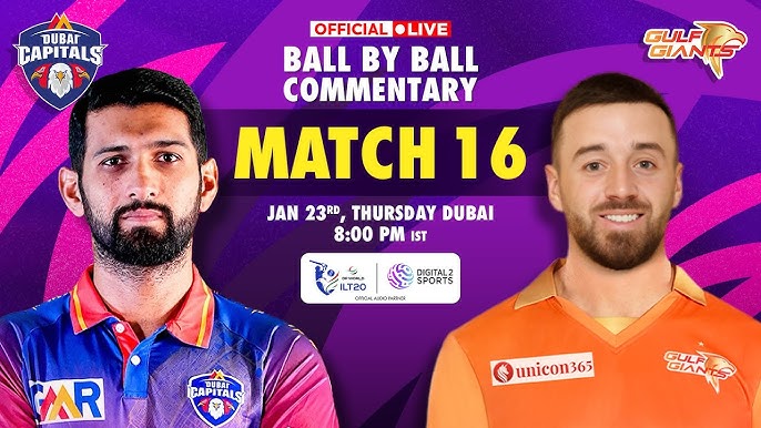 Score analysis Gulf Giants vs Dubai Capitals? Quick guide to understand team form!