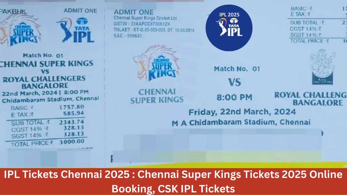 Where to buy mi vs csk tickets find best deals here now